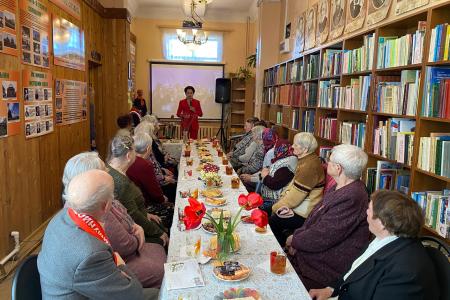 Калужская область. В Думиничах прошла встреча с поколением детей войны