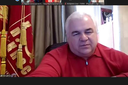 К.К. Тайсаев провел рабочее совещание с руководителями Компартий, входящих в состав СКП-КПСС
