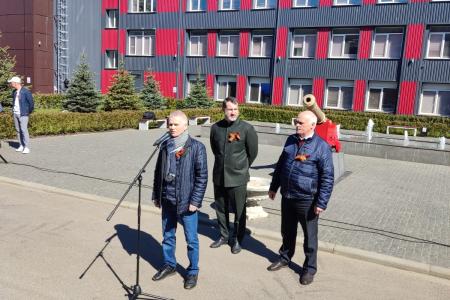 Санкт-Петербург. Сергей Пантелеев принял участие в тракторном пробеге