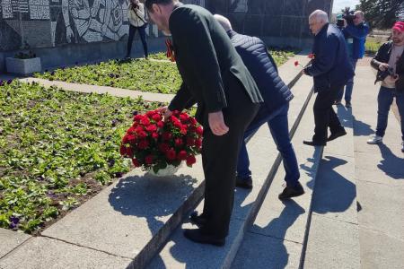 Санкт-Петербург. Сергей Пантелеев принял участие в тракторном пробеге
