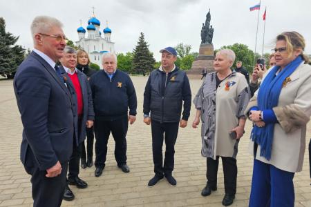 Д.Г. Новиков и К.К Тайсаев прибыли в ЛНР