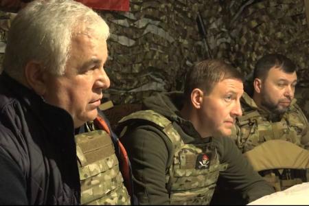 Продолжается рабочая поездка К.К. Тайсаева на Донбасс
