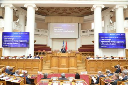 К.К. Тайсаев прибыл в Санкт-Петербург для участия в Межпарламентской Ассамблеи государств-участников СНГ