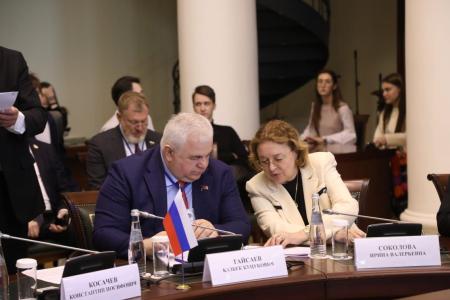 К.К. Тайсаев прибыл в Санкт-Петербург для участия в Межпарламентской Ассамблеи государств-участников СНГ