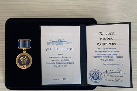 К.К. Тайсаев прибыл в Санкт-Петербург для участия в Межпарламентской Ассамблеи государств-участников СНГ