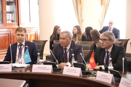 К.К. Тайсаев прибыл в Санкт-Петербург для участия в Межпарламентской Ассамблеи государств-участников СНГ