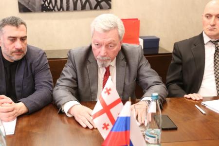 Д.Г. Новиков, К.К. Тайсаев, А.А. Ющенко приняли участие в российско-грузинской встрече