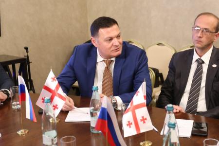 Д.Г. Новиков, К.К. Тайсаев, А.А. Ющенко приняли участие в российско-грузинской встрече