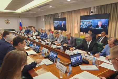 К.К. Тайсаев принял участие в заседании Экспертного совета Межпарламентской комиссии по сотрудничеству Федерального Собрания Российской Федерации и Национального Собрания Республики Армения