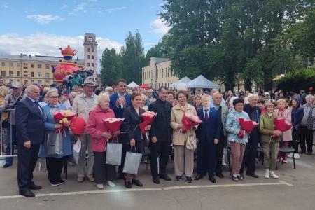 Санкт-Петербург. Сергей Пантелеев принял участие в праздничных мероприятиях на Кировском заводе