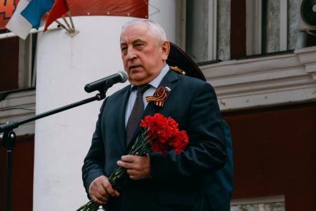 Николай Харитонов принял участие в памятных мероприятиях, посвященных Дню Победы, в Новосибирске