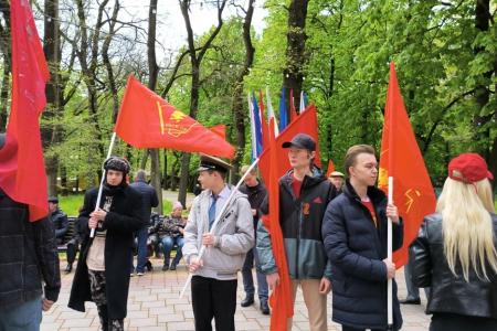 Первомайский митинг-концерт в Ставрополе