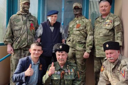 ЛНР. Подарки ветеранам