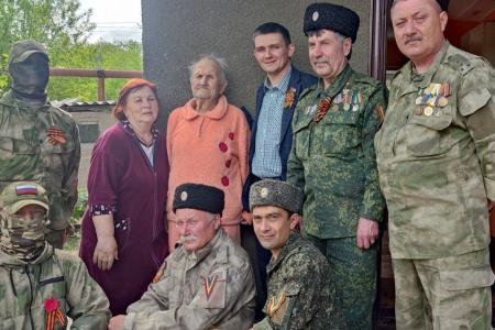 ЛНР. Подарки ветеранам