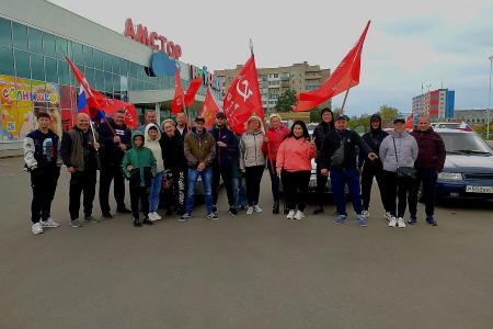Коммунисты Запорожской области достойно отметили День Победы