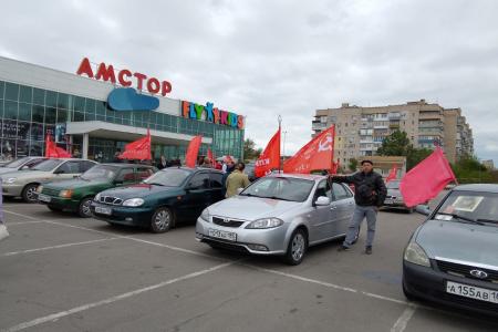 Коммунисты Запорожской области достойно отметили День Победы