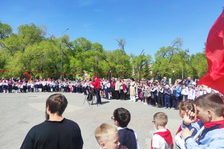 В Тюмени прошёл фестиваль Дружбы, посвящённый 100-летию Тюменской пионерии