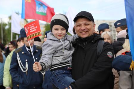 Город Орел встретил участников марша-эстафеты "Наша Великая Родина"