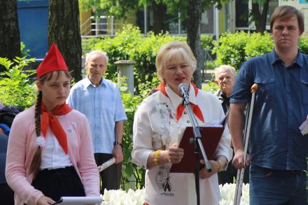 100 лет Рязанской пионерии: более чем 80-ти юным рязанцам  повязали красные галстуки 19 мая