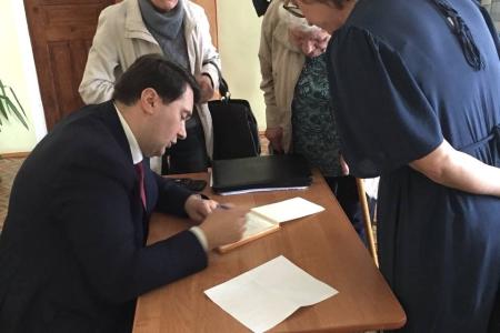 Олег Лебедев провёл встречи с жителями и приемы избирателей в Кувшиновском, Осташковском и Торопецком районах Тверской области