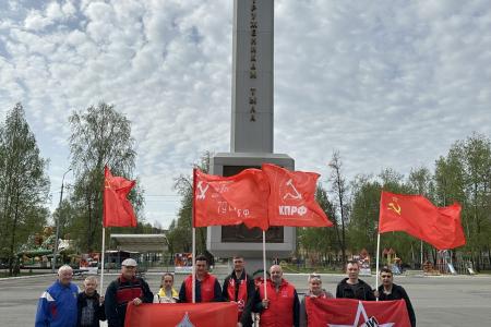 Коммунистический субботник 1 мая прошел в Марий Эл