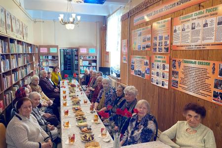Калужская область. В Думиничах прошла встреча с поколением детей войны