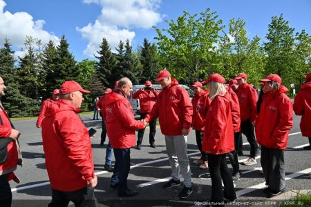 В Москве завершился автомарш-эстафета «Наша Великая Родина»