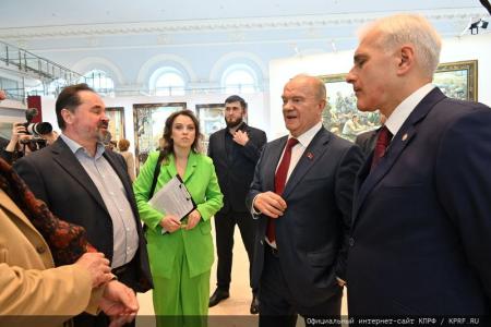 Г.А. Зюганов выступил на открытии выставки художника В.И. Нестеренко в Москве