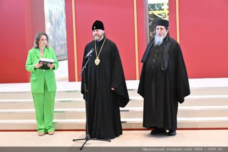 Г.А. Зюганов выступил на открытии выставки художника В.И. Нестеренко в Москве
