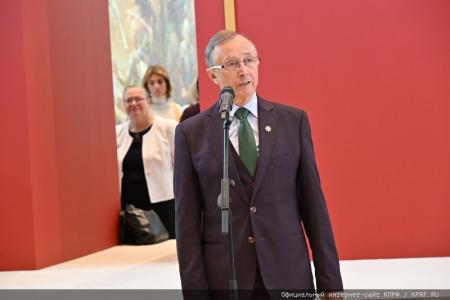 Г.А. Зюганов выступил на открытии выставки художника В.И. Нестеренко в Москве