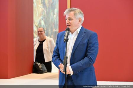 Г.А. Зюганов выступил на открытии выставки художника В.И. Нестеренко в Москве