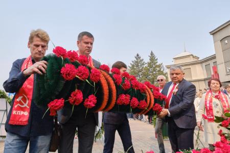 Красноярский край. КПРФ в Красноярском крае организовала автопробег в честь 78-й годовщины Дня Победы