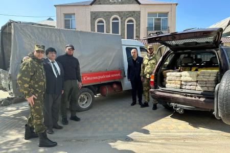 Сталинградские гуманитарные конвои отправляются в зону СВО
