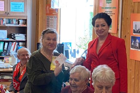 Калужская область. В Думиничах прошла встреча с поколением детей войны