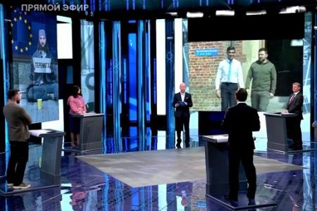 Дмитрий Новиков на Первом канале о нацистской сущности режима Зеленского, которого на Западе пытаются объявить новым Черчиллем