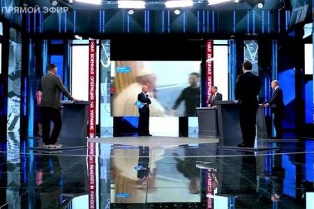 Дмитрий Новиков на Первом канале о нацистской сущности режима Зеленского, которого на Западе пытаются объявить новым Черчиллем