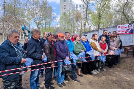 Депутаты-коммунисты раздали более 8000 саженцев кедра в Новосибирске