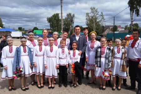 Сергей Казанков стал почетным гостем праздника Пеледыш в районах Марий Эл