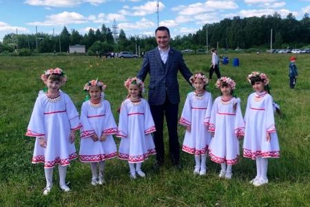 Сергей Казанков стал почетным гостем праздника Пеледыш в районах Марий Эл