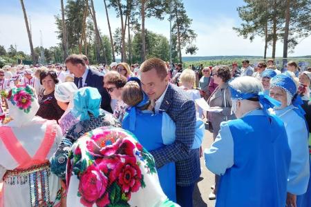 Сергей Казанков стал почетным гостем праздника Пеледыш в районах Марий Эл
