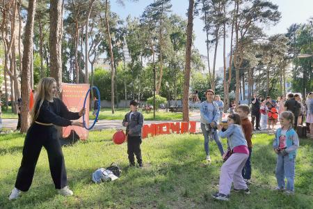 Воронежская область. КПРФ организовала детский праздник «Алые паруса»