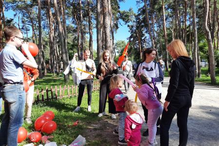 Воронежская область. КПРФ организовала детский праздник «Алые паруса»