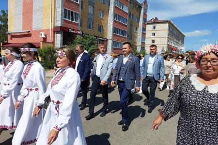 Сергей Казанков стал почетным гостем праздника Пеледыш в районах Марий Эл