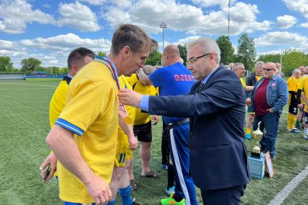 Футбольный турнир среди ветеранов на Кубок заместителя Председателя Московской областной Думы Александра Наумова прошел в Непецино