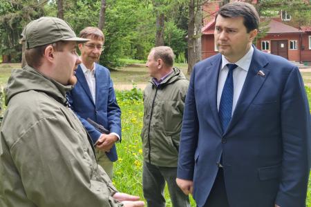 Олег Лебедев встретился с коллективом Центрально-Лесного природного биосферного заповедника в Тверской области