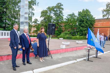 Воронежская область. Сергей Гаврилов пожелал студентам вливаться в ряды строителей самолетов