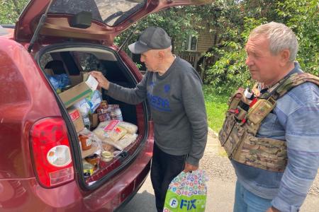 Белгородская область. КПРФ оказывает гуманитарную помощь жителям прифронтовых районов