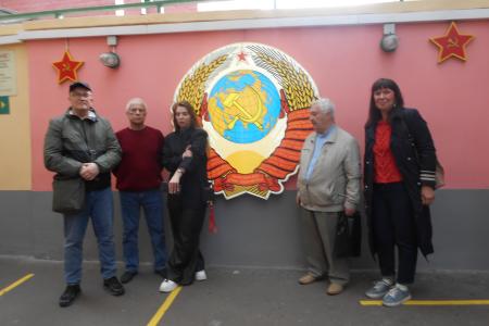 Организация РУСО провела экскурсию в советском бункере-42 в Москве