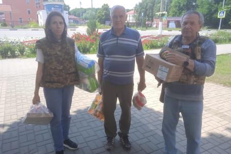 Белгородская область. КПРФ оказывает гуманитарную помощь жителям прифронтовых районов