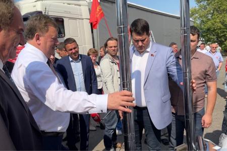 Тульские коммунисты приняли участие в формировании 113-ого гуманитарного конвоя для новых регионов России